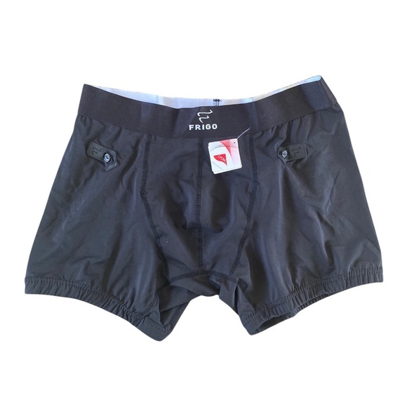 NEW men's Frigo 3 Pairs coolmax stretch collection trunks size Medium Black NWT - Picture 8 of 12